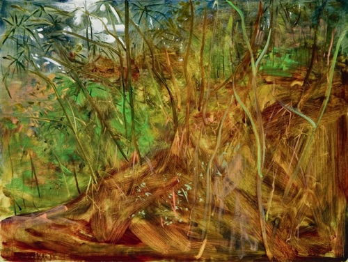 Thicket IV, 24" x 32", oil on linen, 2010.